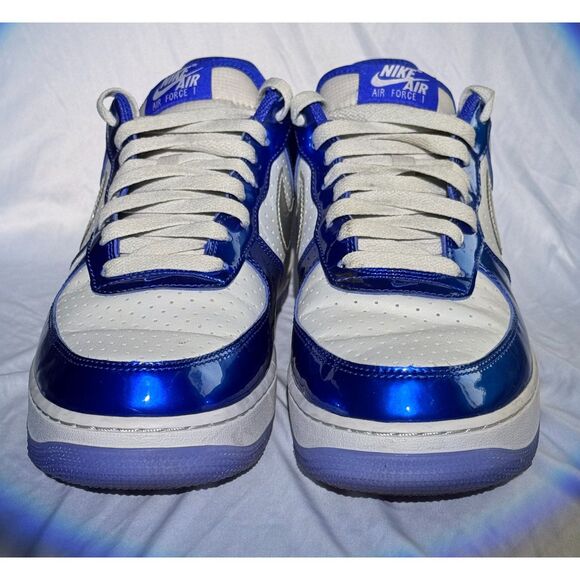 Nike Air Force 1 Low LV8 - Metallic Blue Holographic - Size 10 main image 6